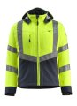 Mascot Veiligheids Softshell Jas Blackpool 15502-246 hi-vis geel-donkermarine